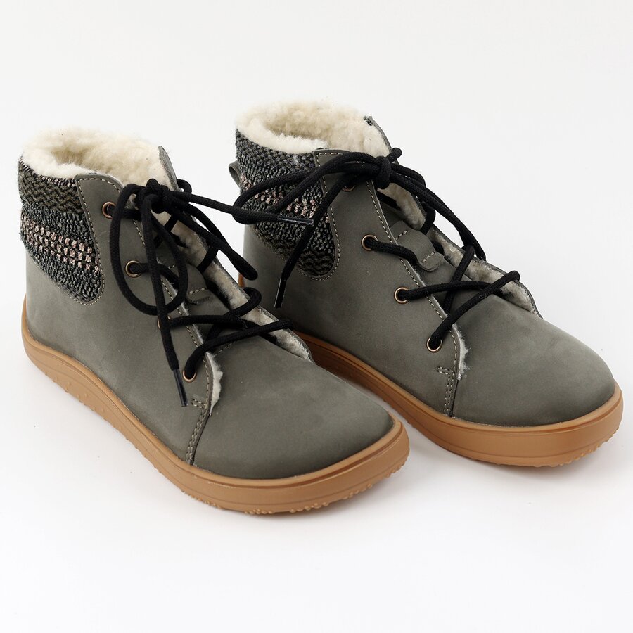 Bottines Tikki BEETLE Vegan Khaki Adultes | DFE-46385742