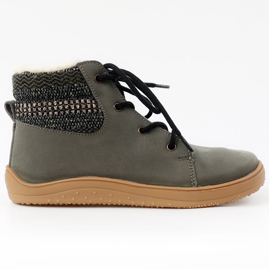 Bottines Tikki BEETLE Vegan Khaki Adultes | DFE-46385742