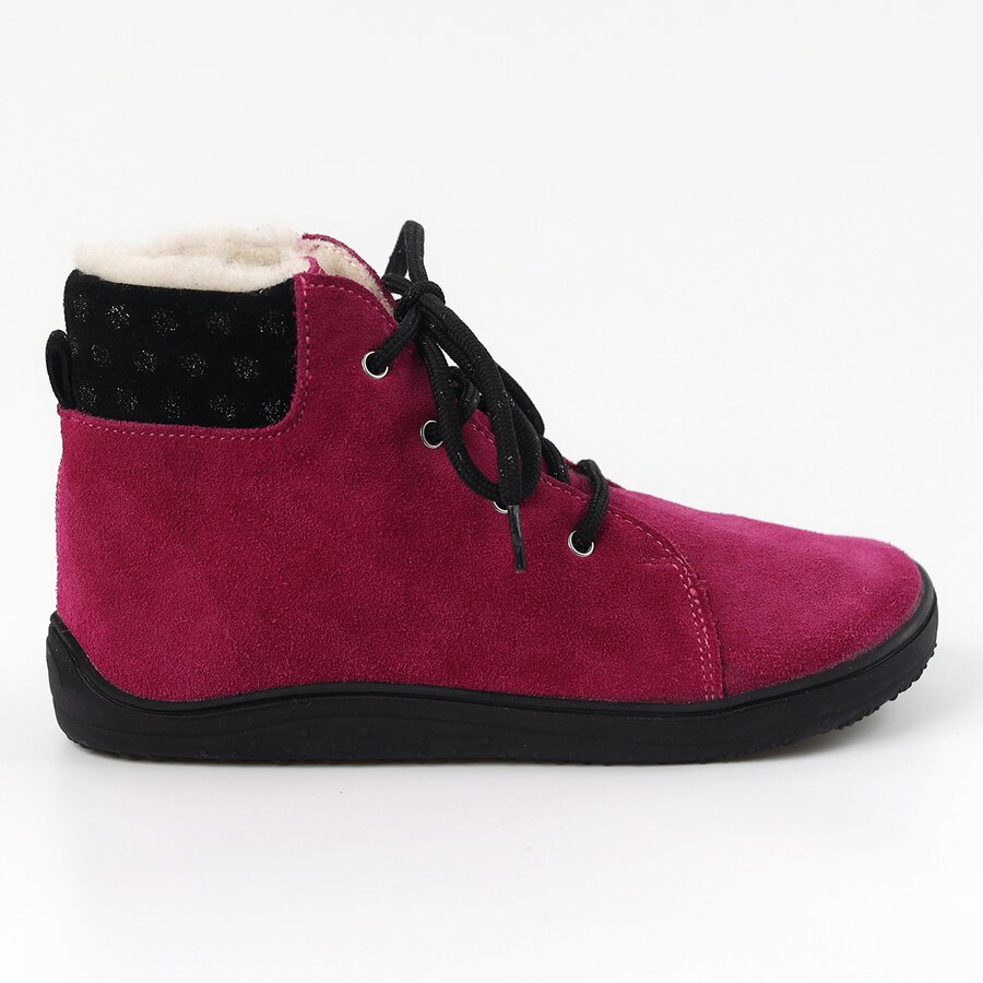 Bottines Tikki BEETLE Leather Fuxia Femme | BJO-75680687