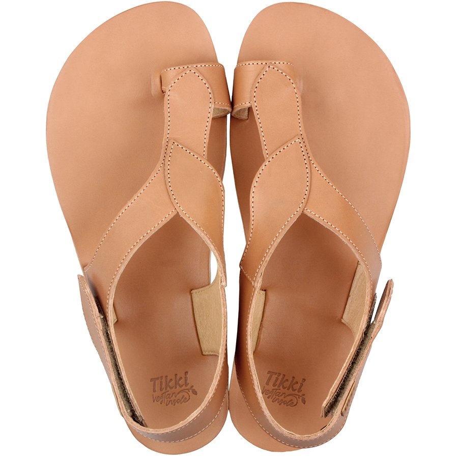 Sandales Tikki SOUL Leather Tan Femme | YVR-78416900