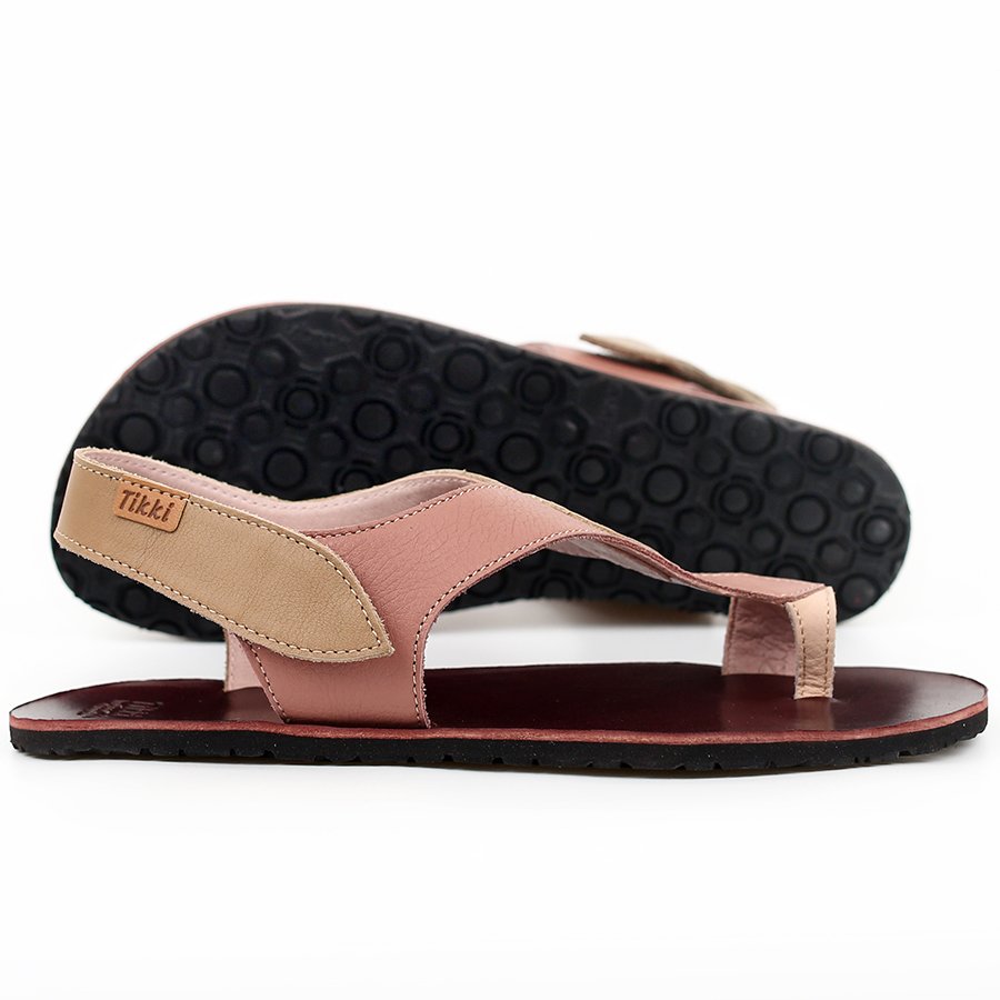 Sandales Tikki SOUL Leather Sakura Femme | GQU-61956822