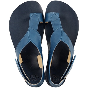 Sandales Tikki SOUL Leather Blue Femme | AHK-69784396