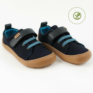 Chaussures Tikki HARLEQUIN Vegan Deep Blue Bébé | QJE-98884934