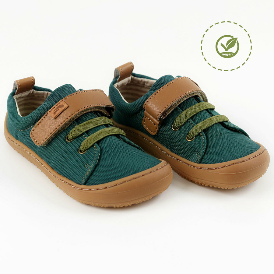 Chaussures Tikki HARLEQUIN Vegan Green Bébé | LGX-65607975