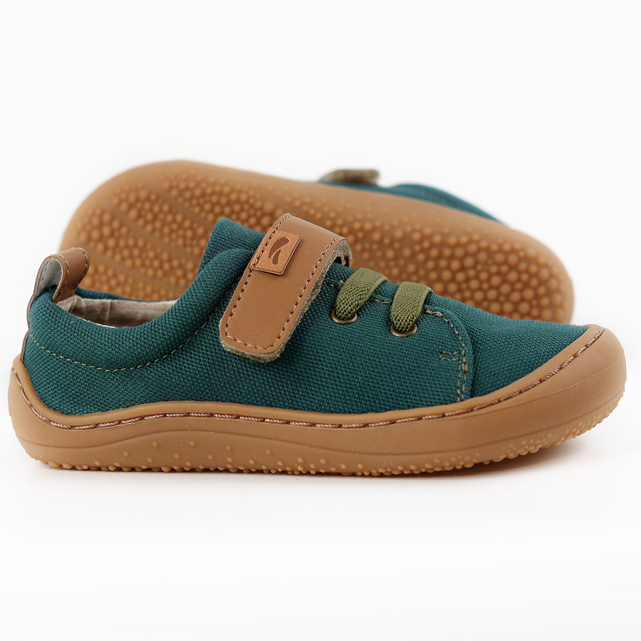 Chaussures Tikki HARLEQUIN Vegan Green Bébé | LGX-65607975