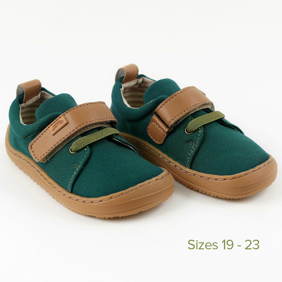 Chaussures Tikki HARLEQUIN Vegan Green Bébé | LGX-65607975