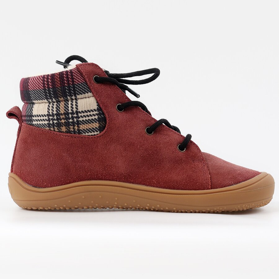 Bottines Tikki BEETLE Leather Bordeaux Bébé | ZLC-80412897