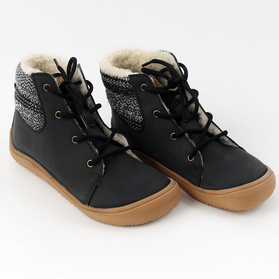 Bottines Tikki BEETLE Vegan Black Bébé | OGS-50619943