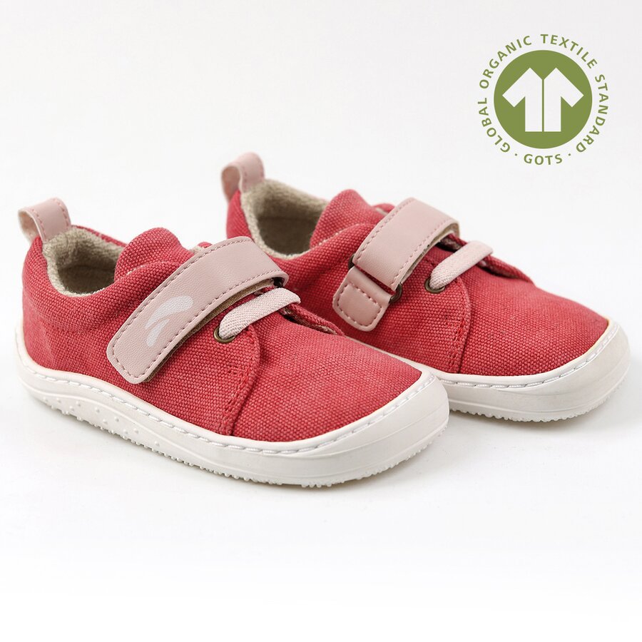 Chaussures Tikki HARLEQUIN Vegan Scarlet Bébé | RFJ-94043678