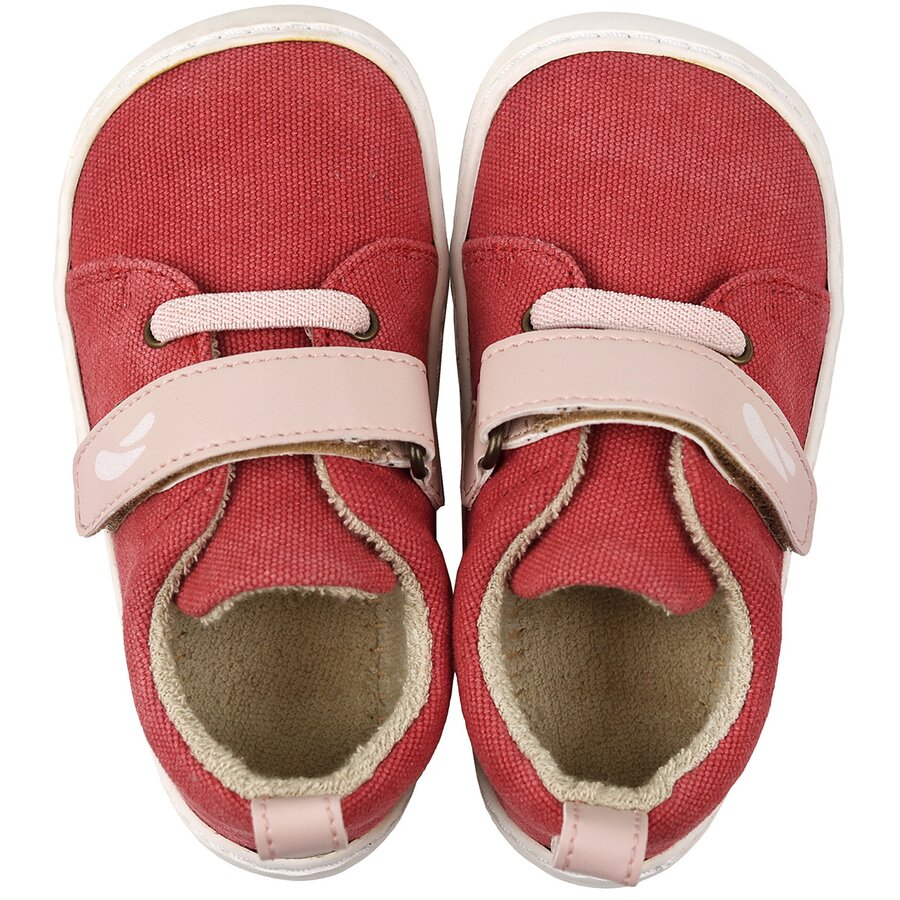 Chaussures Tikki HARLEQUIN Vegan Scarlet Bébé | RFJ-94043678