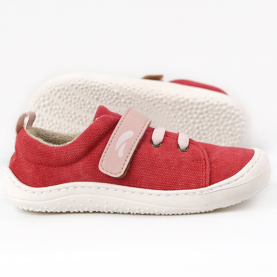 Chaussures Tikki HARLEQUIN Vegan Scarlet Bébé | KIQ-92171543