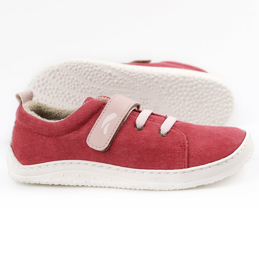 Chaussures Tikki HARLEQUIN Vegan Scarlet Bébé | WUZ-47837602