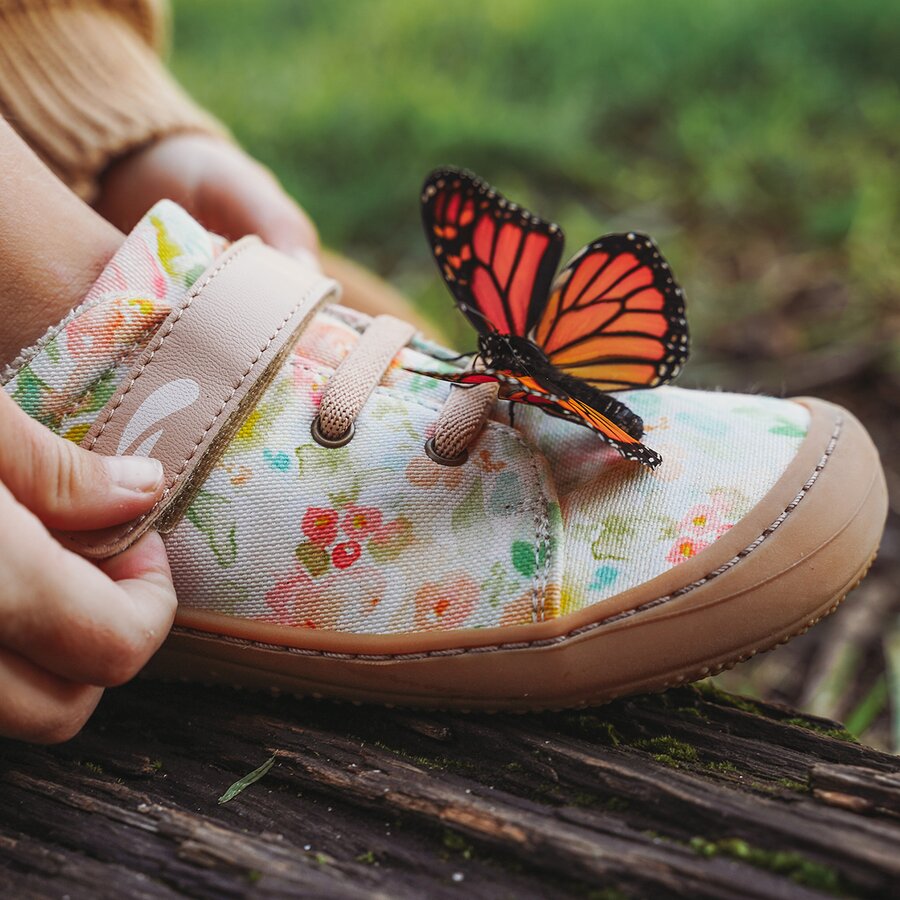 Chaussures Tikki HARLEQUIN Vegan Peach Bébé | IBJ-52709452