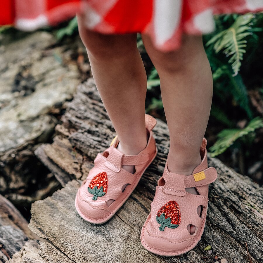 Sandales Tikki NIDO Strawberry Bébé | RZE-25355895