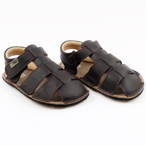 Sandales Tikki LASTA Leather Terra Bébé | OFM-79417896