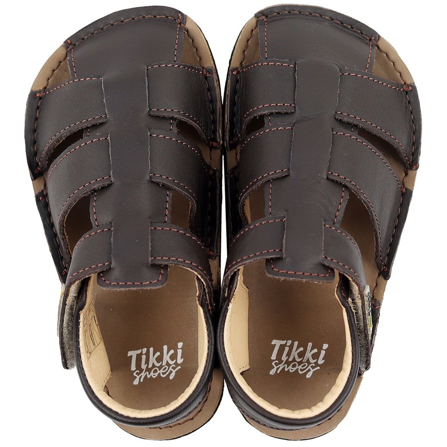 Sandales Tikki LASTA Leather Terra Bébé | OFM-79417896