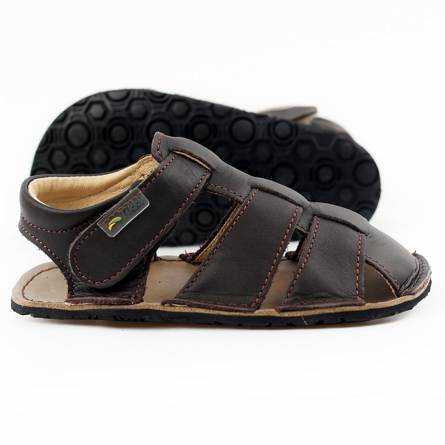 Sandales Tikki LASTA Leather Terra Bébé | OFM-79417896