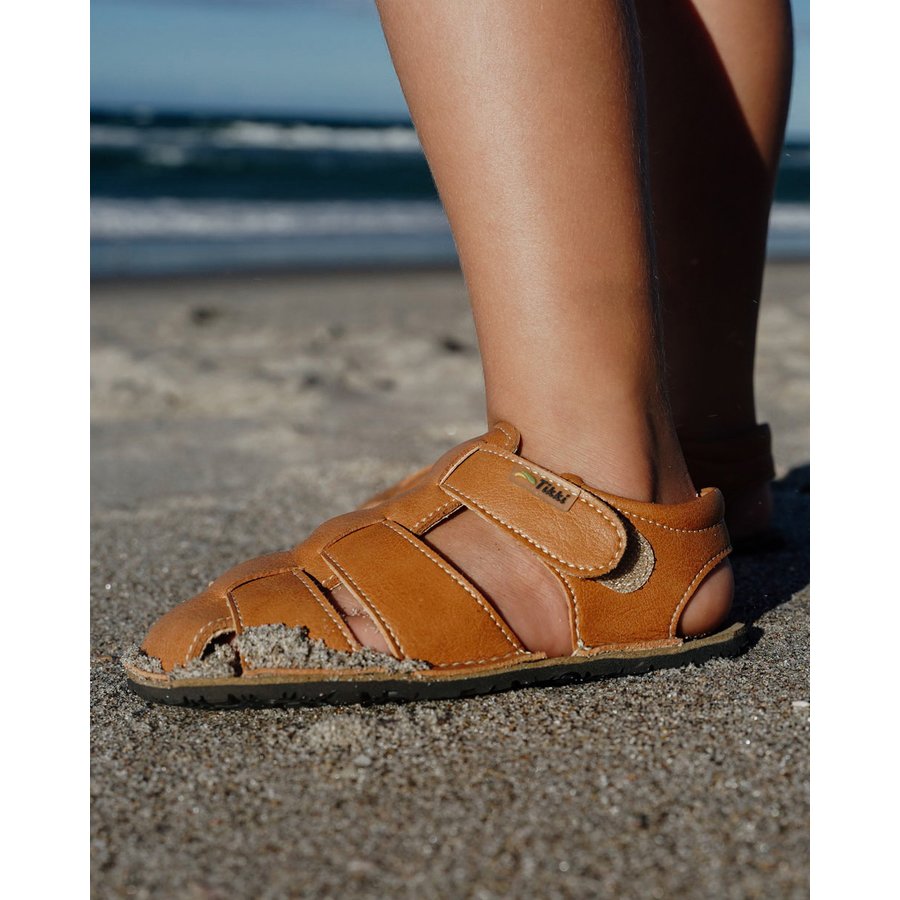 Sandales Tikki LASTA Leather Terra Bébé | OFM-79417896