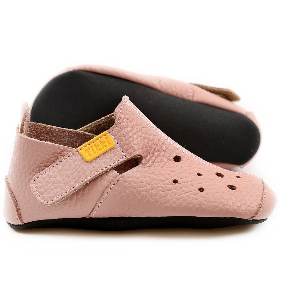 Chaussures Tikki ZIGGY V1 Leather Rose Bébé | UHG-64504282