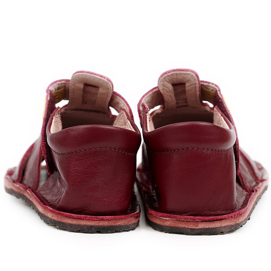 Sandales Tikki ARANYA Leather Prugna Bébé | ZSG-92478898