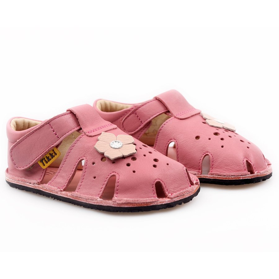 Sandales Tikki ARANYA Leather Blush Bébé | CGX-10178540