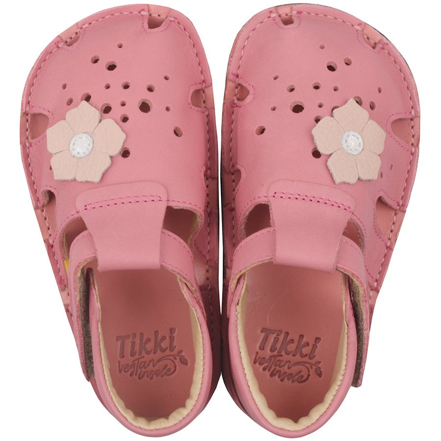 Sandales Tikki ARANYA Leather Blush Bébé | CGX-10178540