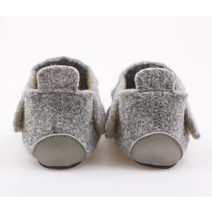 Chaussures Tikki ZIGGY Wool Raccoon Bébé | QOS-57826557