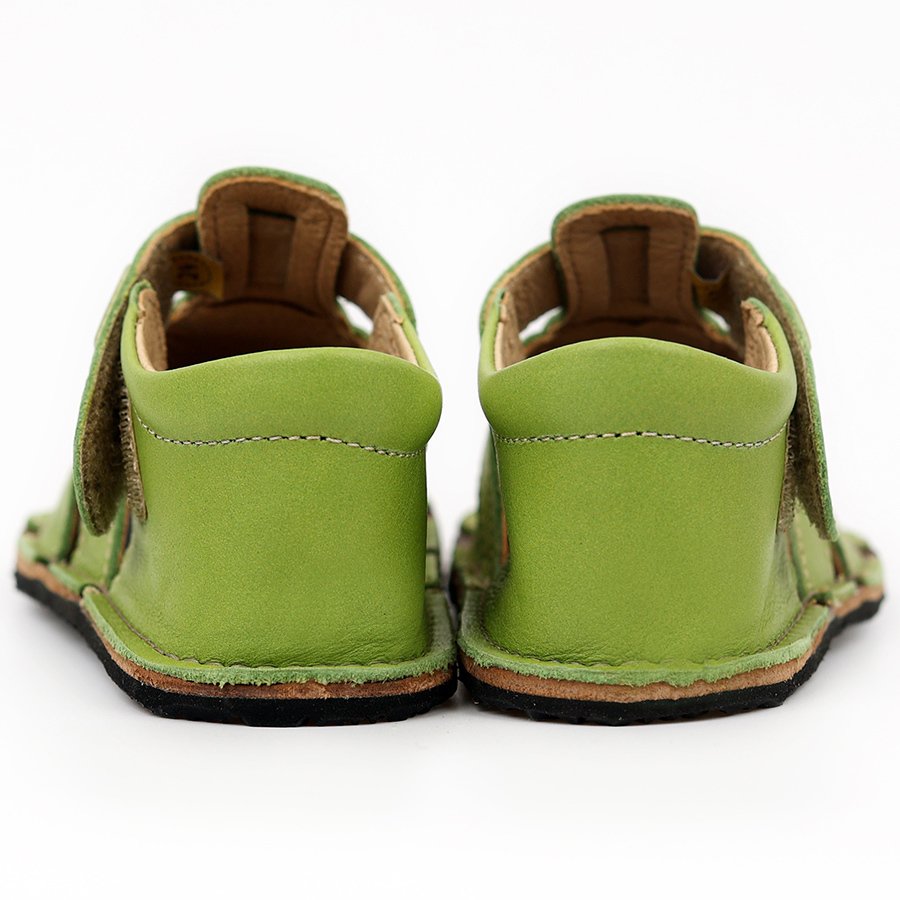 Sandales Tikki ARANYA Leather Lime Bébé | EYI-17240314